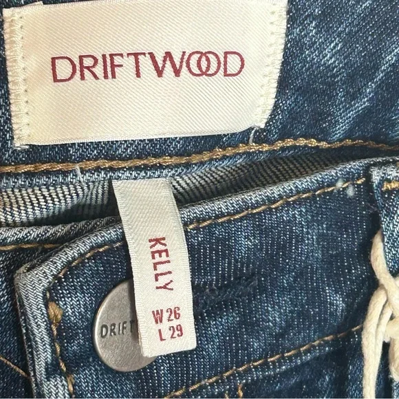 NWT Driftwood Kelly Dalea Bootcut Embroidered Jeans Size 26 x 29 - Picture 9 of 12